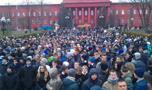 Под Лукьяновским СИЗО скандировали "Сегодня Павличенко, завтра - ты!"