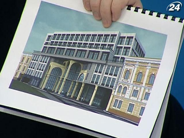На території Княжого палацу Київська патріархія зведе сучасну будівлю