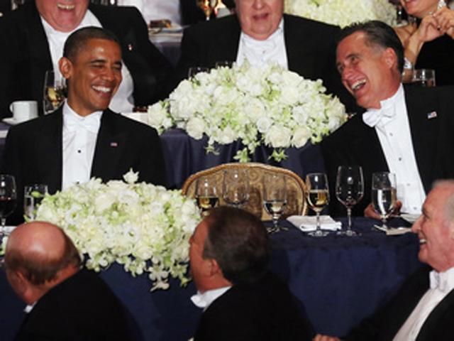 Обама і Ромні пообідають лише вдвох