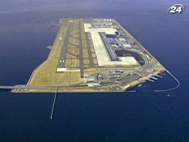 Аэропорт "Кансай" в Японии - единственный в мире аэропорт-остров