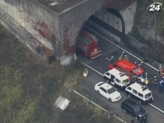 Число жертв обвала тоннеля в Японии увеличилось Число жертв обвала тоннеля в Японии увеличилось