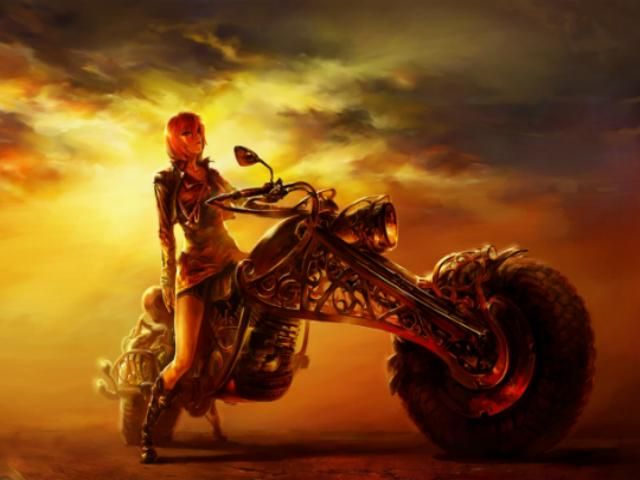 Украинка собирается объехать на мотоцикле весь мир Украинка собирается объехать на мотоцикле весь мир