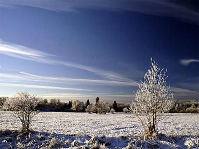 Завтра в Украине похолодает до -13 ° С Завтра в Украине похолодает до -13 ° С