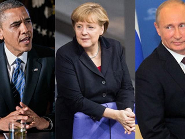 Самые влиятельные люди мира: Обама, Меркель и Путин