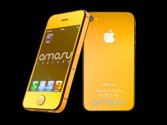 В Британии создали золотой iPhone 5 за 5,8 тыс долларов