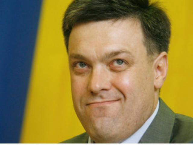 Тягнибока знову переобрали лідером "Свободи" Тягнибока знову переобрали лідером "Свободи"