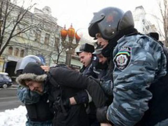Міліція затримала протестувальників проти заборони пропаганди гомосексуалізму