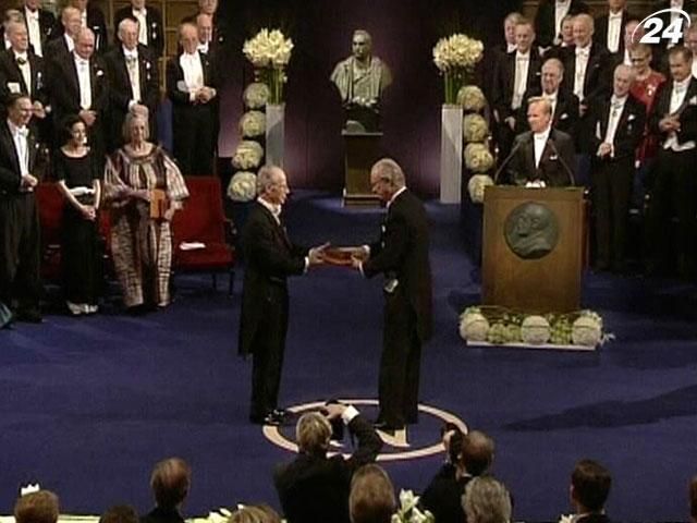 У Стокгольмі вручили Нобелівські премії в 5 галузях У Стокгольмі вручили Нобелівські премії в 5 галузях