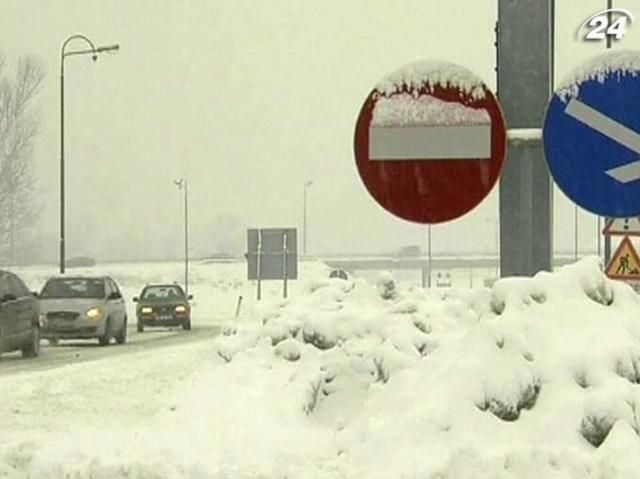 Жертвами снігопаду в Європі стали понад півсотні людей