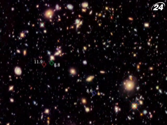 Космічний телескоп "Хаббл" виявив 7 найдревніших галактик у Космосі