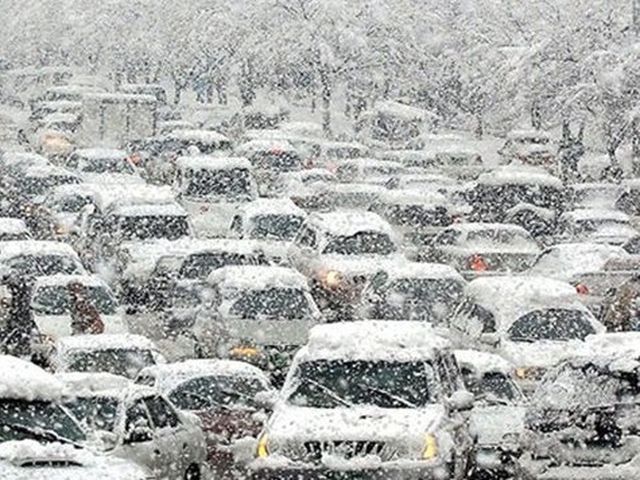 На Львівщині утворився майже 20-кілометровий затор На Львівщині утворився майже 20-кілометровий затор