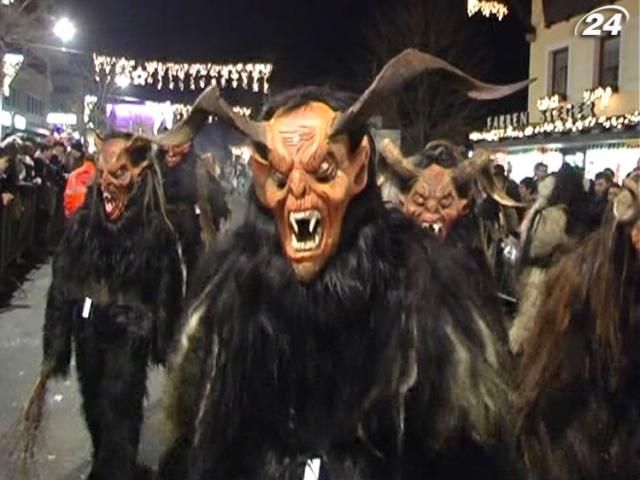 В альпийском регионе происходит шествие злых духов В альпийском регионе происходит шествие злых духов