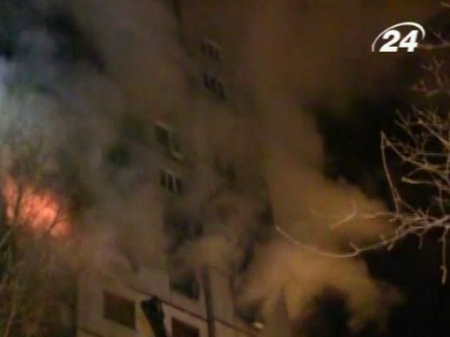 Під час гасіння пожежі в Харкові врятувати вдалось 16 осіб