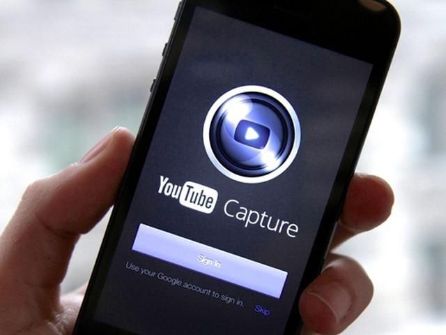 YouTube запустив iOS-додаток для запису відео (Відео)