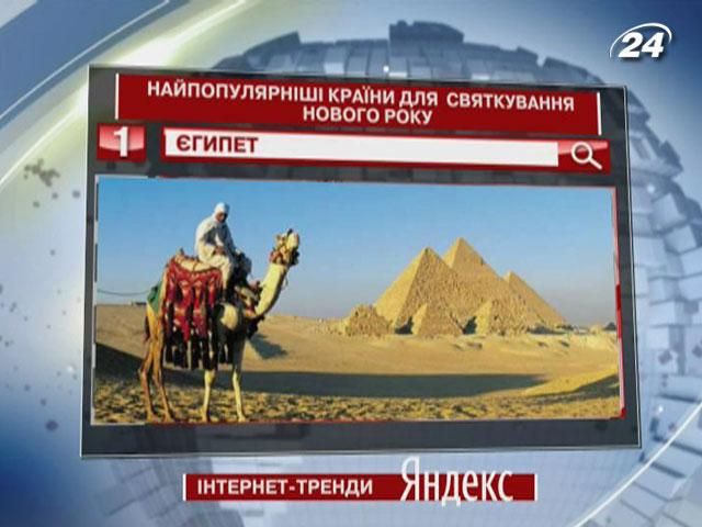 Украинский любят праздновать Новый год в Египте