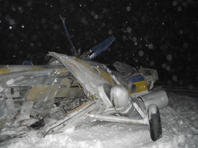  5 человек погибли в результате падения вертолета на Кировоградщине