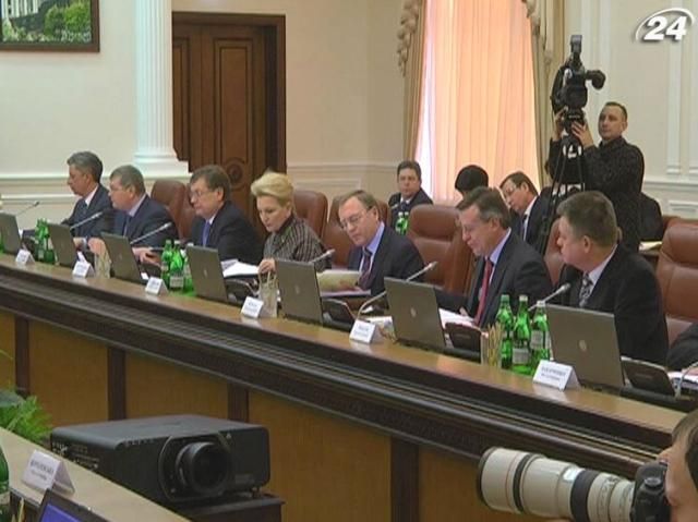 Уряд зібрався на останнє в 2012 році засідання Уряд зібрався на останнє в 2012 році засідання