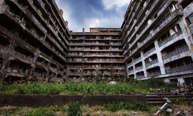 Японський острів-привид Хасіма (Фото) Японський острів-привид Хасіма (Фото)