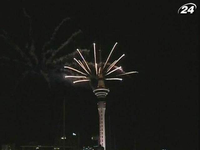 У Новій Зеландії вже зустріли початок нового року У Новій Зеландії вже зустріли початок нового року