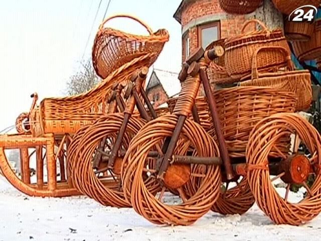 Закарпатські вироби з лози славляться по всій Україні Закарпатські вироби з лози славляться по всій Україні