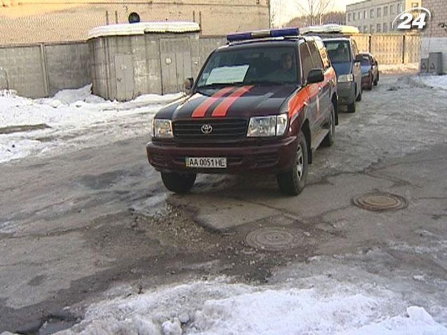 Для спасения замерзших по Киеву ездит специальный патруль МЧС