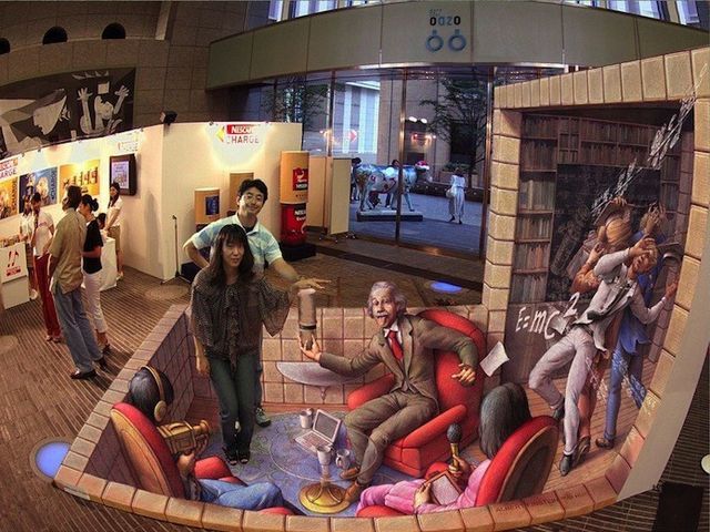 Необыкновенные 3D рисунки уличного художника Курта Венера (Фото) Необыкновенные 3D рисунки уличного художника Курта Венера (Фото)