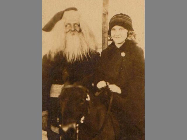 Санта Клаус прошлого столетия (Фото) 