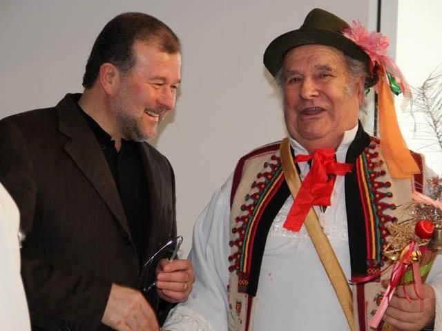 Балога принимает колядников дома (Фото) Балога принимает колядников дома (Фото)