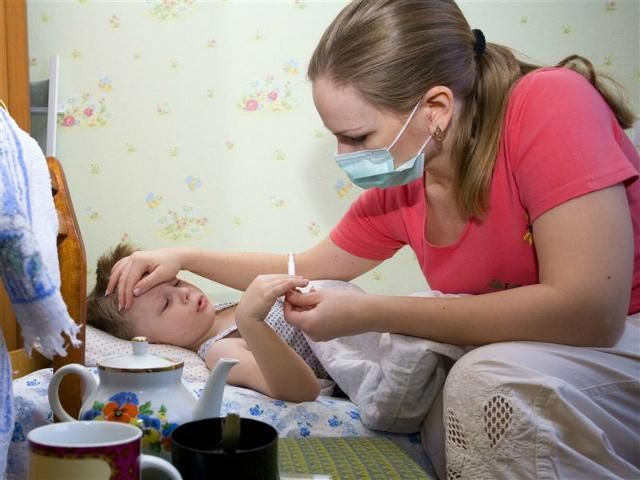 В Україні понад 1,5 млн дітей хворі на грип