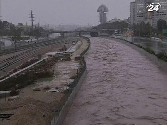Тель-Авив затопило
