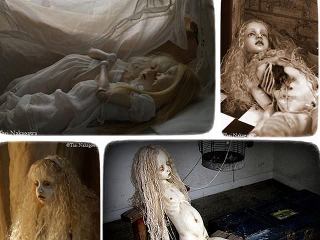 "Мертвые" куклы-нимфетки (Фото) "Мертвые" куклы-нимфетки (Фото)