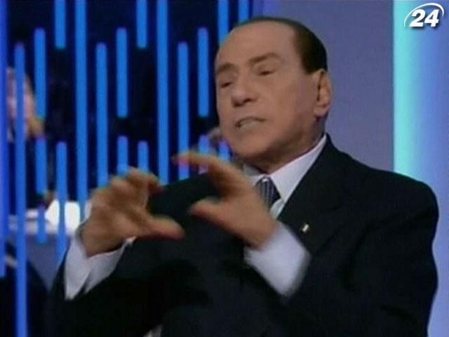 Берлусконі розповів про наболіле журналістці