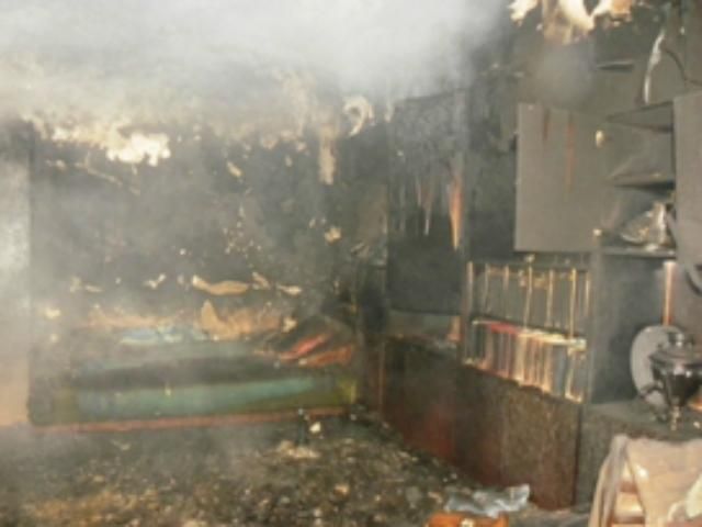 В Чернигове заживо сгорел молодой человек (Видео)