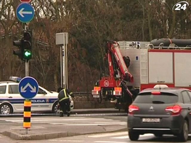 В столице Хорватии прогремел мощный взрыв - один человек ранен В столице Хорватии прогремел мощный взрыв - один человек ранен