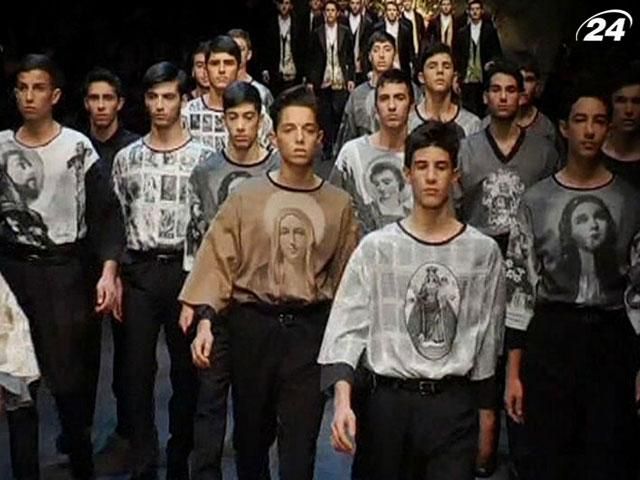 Дольче и Габбана представили мужскую коллекцию зима-2014 Дольче и Габбана представили мужскую коллекцию зима-2014