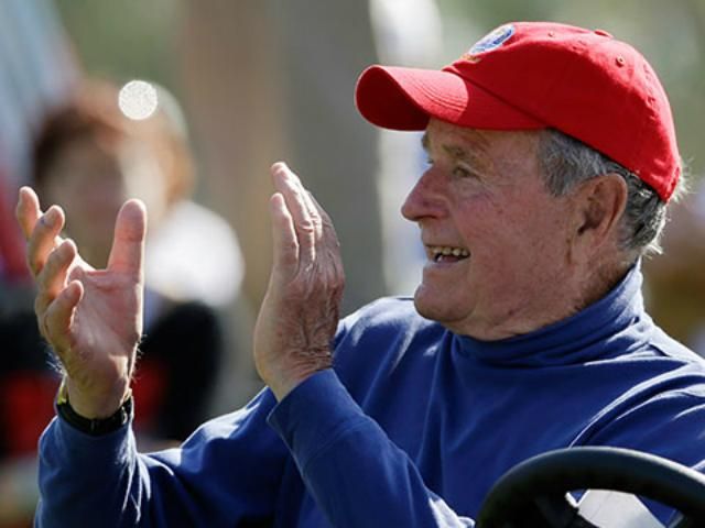 Буш-старший полностью выздоровел
