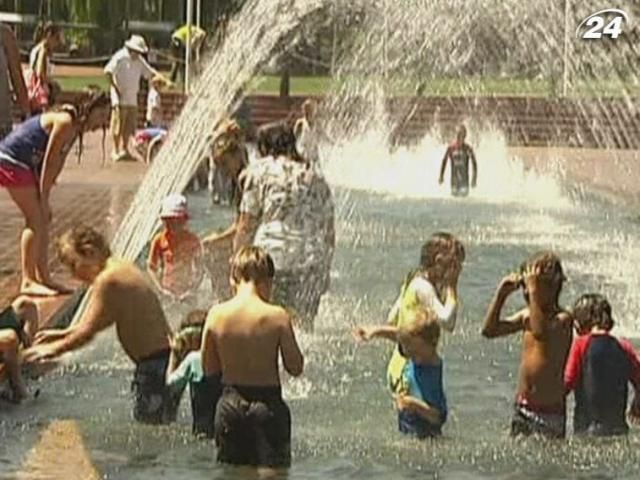 У Сіднеї температура сягнула рекордних 46 градусів У Сіднеї температура сягнула рекордних 46 градусів