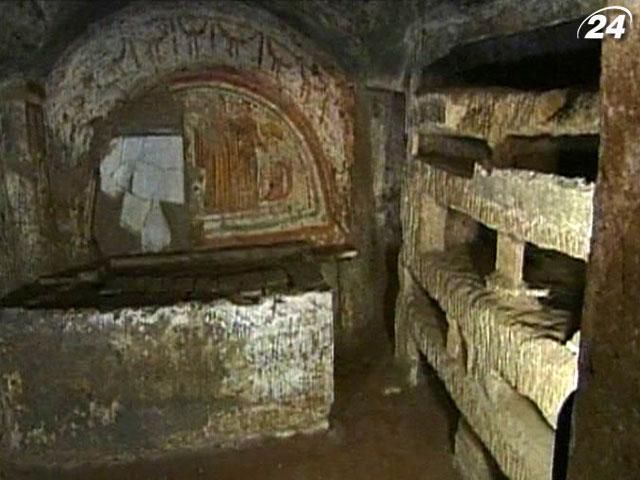 Римские подземелья угрожают архитектурным памятникам города