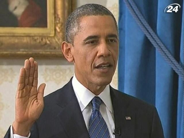 Барак Обама присягнув на вірність народові Барак Обама присягнув на вірність народові