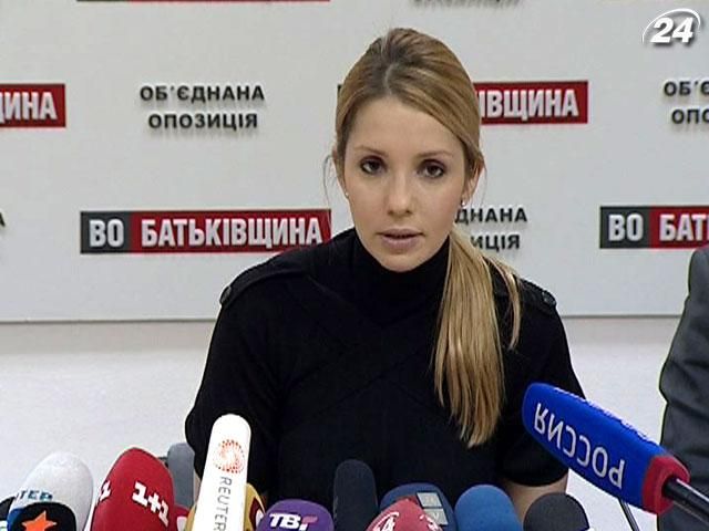 Тимошенко не признает обвинений в убийстве Щербаня