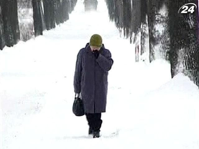 У Польщі через морози загинуло 90 людей