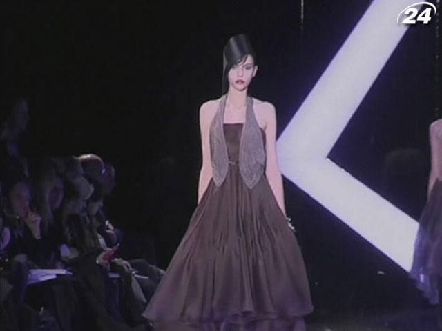 В Париже состоялся показ коллекции от кутюр от Armani В Париже состоялся показ коллекции от кутюр от Armani