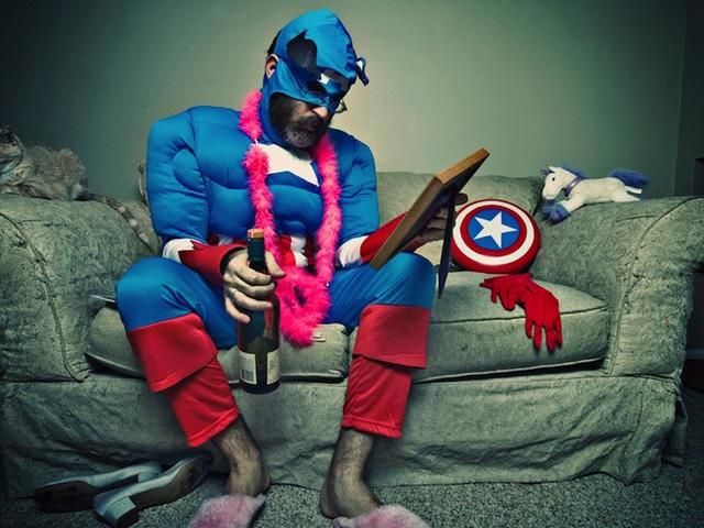 Стареющий супергерой (Фото) Стареющий супергерой (Фото)