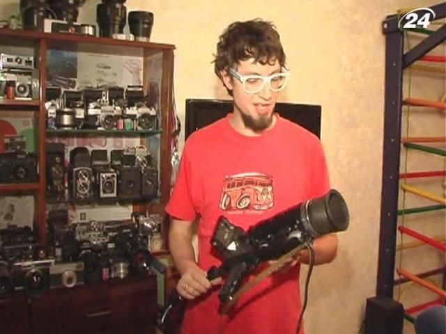 Дніпропетровський фотограф зібрав унікальну колекцію фотоапаратів Дніпропетровський фотограф зібрав унікальну колекцію фотоапаратів