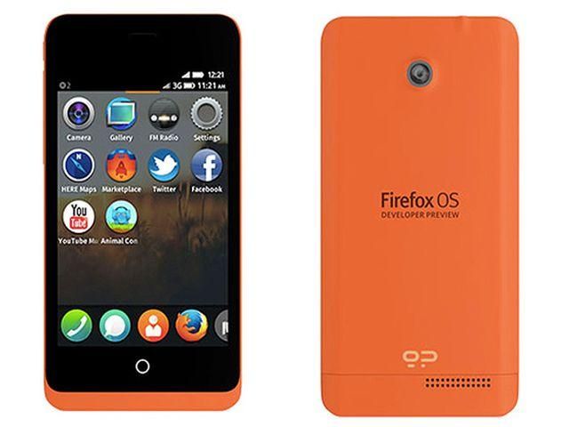 Розробники представили смартфони на Firefox OS