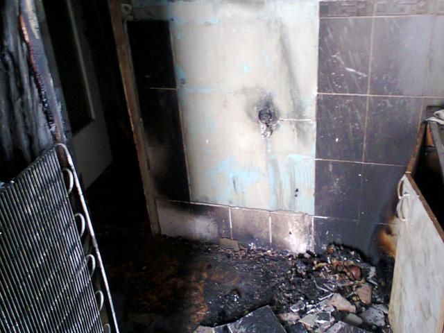 В Черкасской области горела квартира многоэтажного дома В Черкасской области горела квартира многоэтажного дома