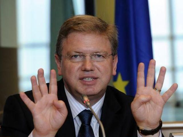 Фюле висловив підтримку Тимошенко, – "Батьківщина" Фюле висловив підтримку Тимошенко, – "Батьківщина"