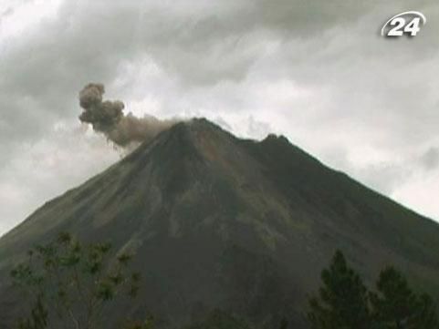 Ареналь – вулкан, який щороку “росте” на 4 метри