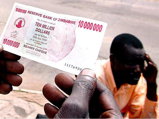 Госбюджет Зимбабве составляет около 200 долларов Госбюджет Зимбабве составляет около 200 долларов