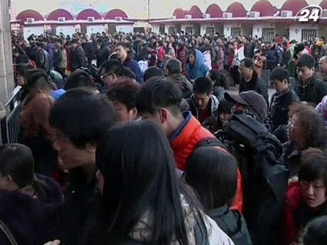 У Китаї великий наплив мігрантів через святкування Нового року